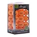 Champion Sports 3 Star Table Tennis Ball Pack, Tournament Size - Orange Ping Pong Balls, 38 Set - CTTA and ITTA Approved