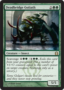 Magic: the Gathering - Deadbridge Goliath (120) - Return to Ravnica On Sale