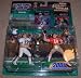 2000 NFL Starting Lineup Classic Doubles - Dan Marino & Joe Montana