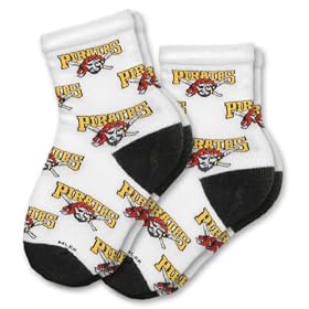 Click here to buy MLB Pittsburgh Pirates Kid's Infant Socks (2 Pack).