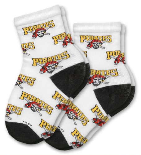 MLB Pittsburgh Pirates Kid's Infant Socks (2 Pack)