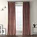 HPD Half Price Drapes VPYC-161234-96 Plush Velvet Curtain (1 Panel), 50 X 96, Wild Rose