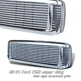 99-04 Ford F250/Superduty Billet Style Grill Shell All Chrome