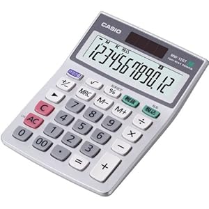 【クリックで詳細表示】CASIO 特大表示電卓 12桁 MW-12GT-N