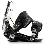 Flow M9 09 Men's Hard Snowboard Bindings - Black