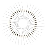 炭素皮膜抵抗 穴通し被膜抵抗 カーボン抵抗 1/4W 1000Ω 許容差±5%200本入