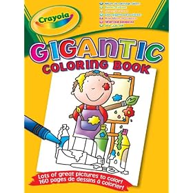 Crayola Gigantic 130 Page A4 Colouring Book
