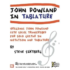 John Dowland in Tablature