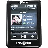 HD Radio Portable Player with 2 4 Touch Screen Display Electronics hd radio