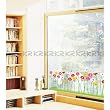 Easy Instant Decoration Wall Sticker Decal - Growing Flowers
