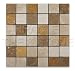Mixed Travertine 2 X 2 Tumbled Mosaic Tile - Lot of 50 sq. ft.