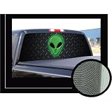 ALIEN&nbsp;22 x 65 - Rear Window Graphic - back truck decal suv view thru vinyl by SignMission