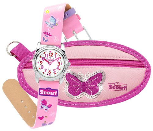 Scout Kinder-Armbanduhr Action Girls Analog Quarz 280301095 Preisvergleich