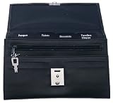 Soft Navy Colour Travel Document Case (Passport, Tickets, Travellers Cheques, Insurance, Money Holder etc)