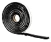 M-D Building Products 06619 3/8 in. x 1/2 in. x 10 ft. Black Sponge Window Seal for Large Gaps