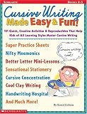 Cursive Writing Made Easy & Fun! (Grades 2-5)