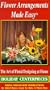 Flower Arrangements Made Easy: Holiday Centerpieces  [VHS]