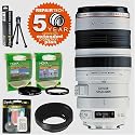 Canon EF 100-400mm f/4.5-5.6L IS USM AF Zoom Telephoto Lens & 5 Year Warranty & Filters & Accessory Kit