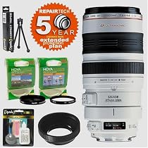 Canon EF 100-400mm f/4.5-5.6L IS USM AF Zoom Telephoto Lens & 5 Year Warranty & Filters & Accessory Kit