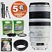 Canon EF 100-400mm f/4.5-5.6L IS USM AF Zoom Telephoto Lens & 5 Year Warranty & Filters & Accessory Kit