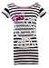 Hello Kitty Black/White Stripe Women's T-Shirt