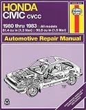 Honda Civic Automotive Repair Manual, 1980-1983