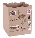 Bacova Guild Mountain Retreat Wastebasket