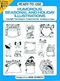 Ready-to-Use Humorous Seasonal and Holiday Illustrations (Dover Clip-Art Series)