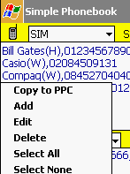 Simple Phone Book
