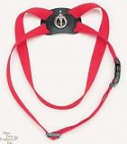Coastal 20-28 inch Red 3/4 Adjustable Nylon Harness