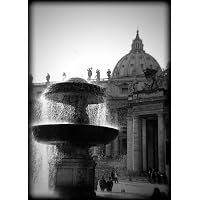 Vatican City Black and White Print ITBW4290 5x7