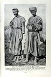 C1920 Virile Villagers Syrian Mont Blanc Donkey Peasant