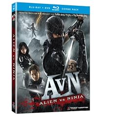 Alien vs Ninja - Live Action Movie (Blu-Ray/DVD Combo)