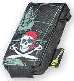 Handy Bag - Pirate Jawe - schwarz - BIS ZU 99% STRAHLENREDUZIERTES HANDYTELEFONIEREN