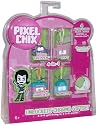 Pixel Chix Exclusive Unlockets Charms Giftset with 4 Charms (Road Trippin, Loft, Jammin' Hamster and Mansion) Plus 4 Secret Codes