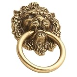 2 3/4 L x 1 5/8 W Lancaster Hand Polished Lion Ring Pull