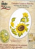 One Stroke; Complete Learn to Paint Kit; Oval Plaque; FOLK ART