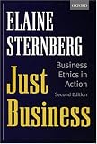 Review Oxford University Press, USA  / Just Business: Business Ethics in Action