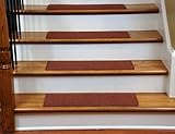 Carpet Stair Treads 23" x 8" - Copper - Set of 13