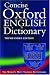 Book Concise Oxford English Dictionary: Thumb Edition (Dictionary)