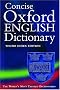 Concise Oxford English Dictionary: Thumb Edition (Dictionary) Concise Oxford English Dictionary: Thumb Edition (Dictionary)