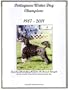 Portuguese Water Dog Champions, 1987-2001