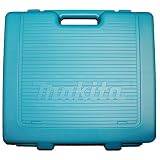 Makita Plastic Tool Carrying Case (LXT202 18V) Designed to Hold the BHP451 Hammer Drill, BTD140 Impact Driver, (2) Batteries and Charger