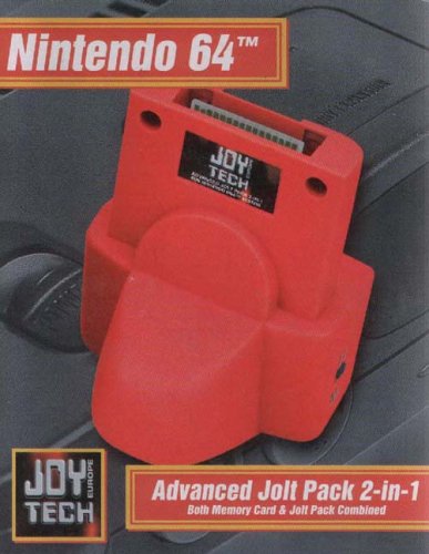 Childrens Toyshop  Video Games : Advanced Jolt Pack Plus 256K Memory - Red