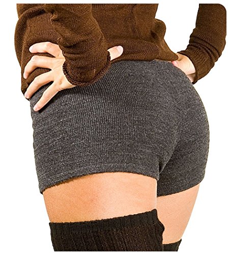 Charcoal Extra Large Sexy Low Rise Yoga &amp; Dance Shorts Stretch Knit KD dance New York Trending Dancewear Shorts Made In USA