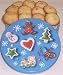 Scott's Cakes 1 lb. Coconut Macaroon Cookies in a Christmas Cookie Tin