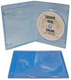 25 Empty 6mm Ultra Thin Single Slimline Blue Replacement Boxes / Cases for Blu-Ray DVD Movies - Holds 1 Disc #DVBR06BR (Blue Ray Blue-Ray Blu Ray) 25 Empty 6mm Ultra Thin Single Slimline Blue Replacement Boxes / Cases for Blu-Ray DVD Movies - Holds 1 Disc #DVBR06BR (Blue Ray Blue-Ray Blu Ray)