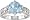 10K White Gold Sky Blue Topaz and Diamond Ring