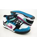 NIKE 6.0 AIR MOGAN MID BLACK/WHITE/RED W/CLSCH-BLK