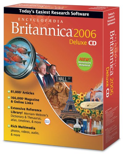 Encyclopedia Britannica 2006 Deluxe Win/Mac [Old Version]